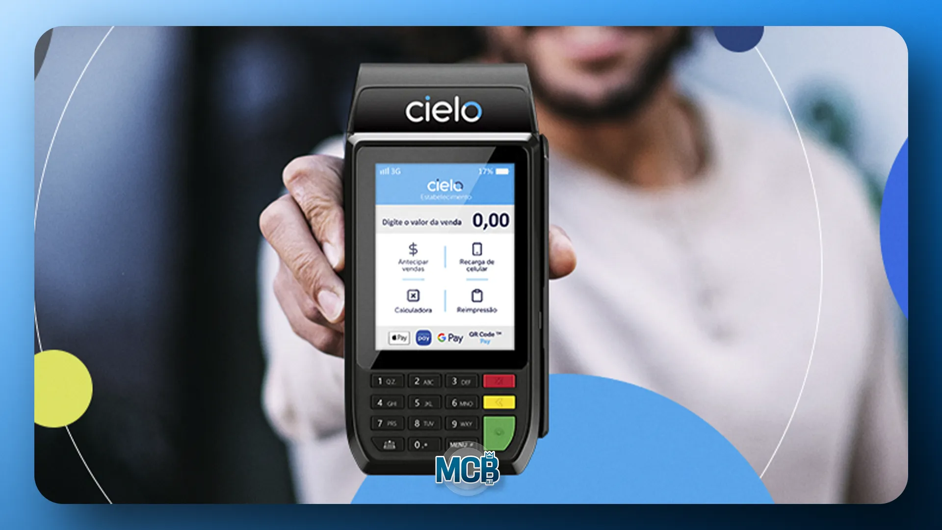 A Maquininha Cielo Flash tem cobrança de aluguel