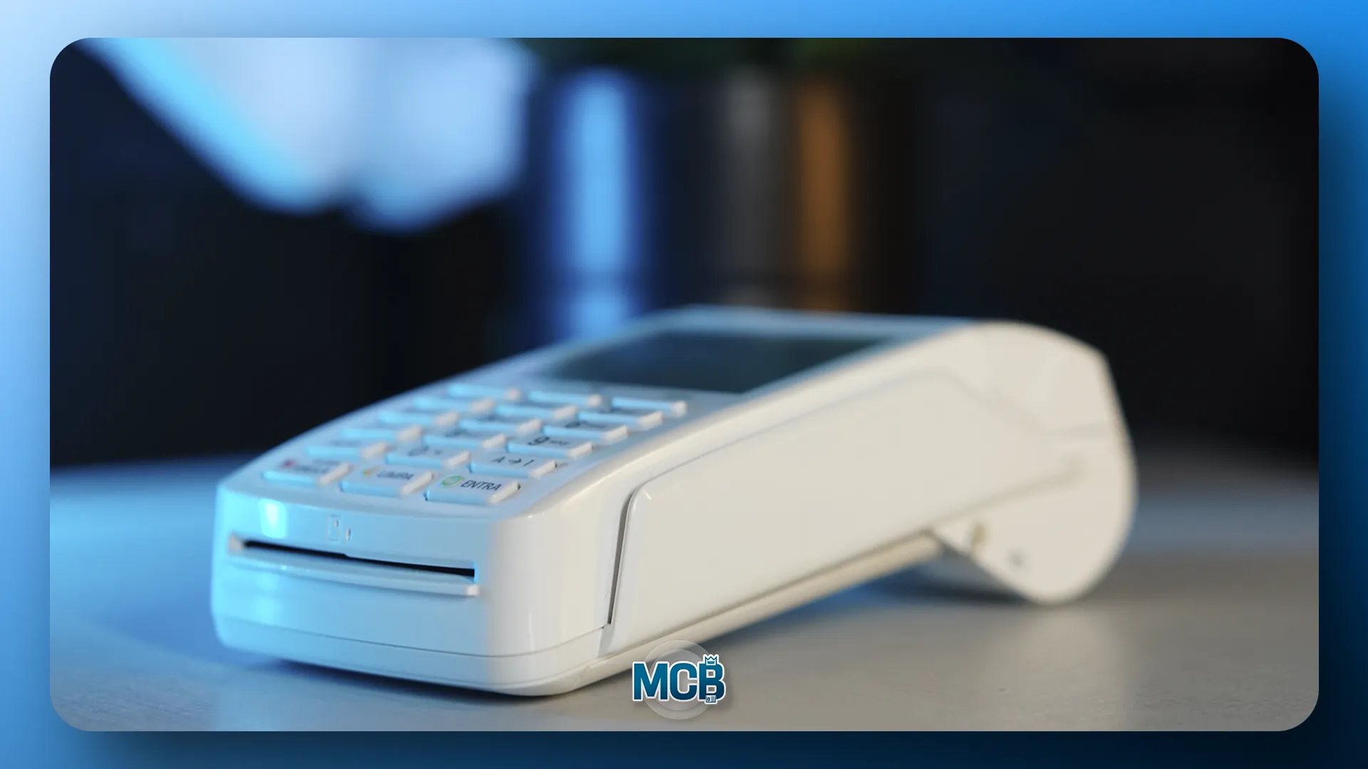 Duração da bateria desta máquina de cartão