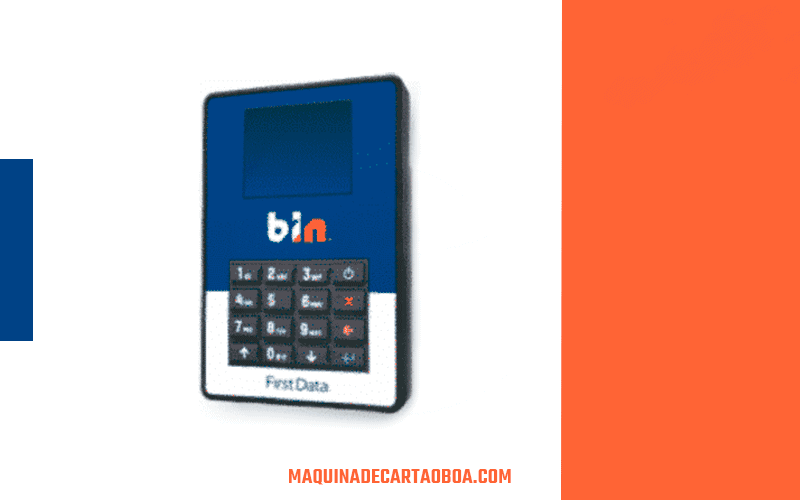 Mini Bin - É Uma Máquina de Cartão Ideal Para Autônomos