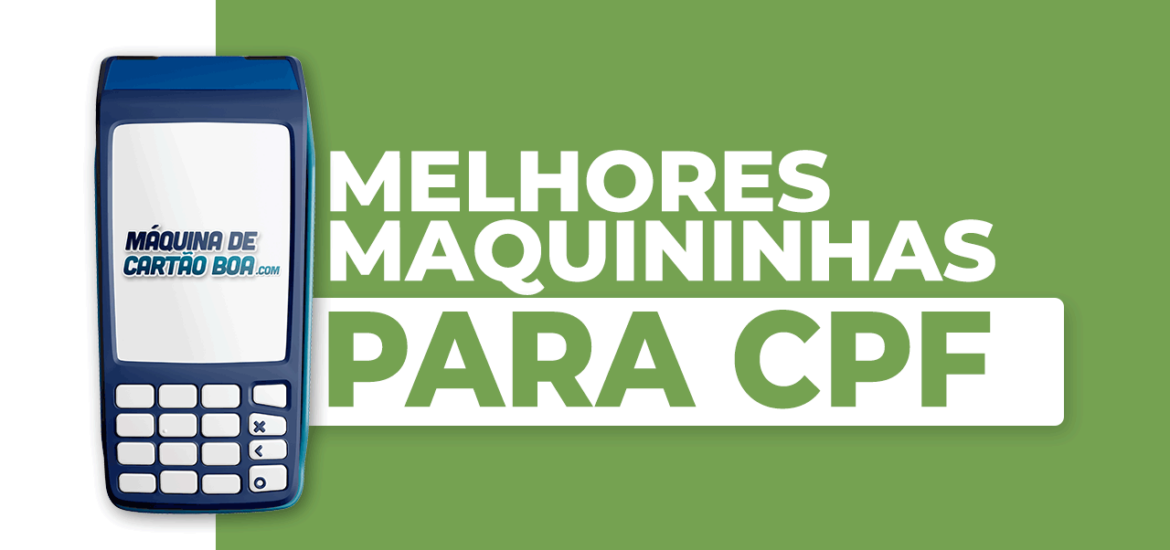 7 melhores máquinas de cartão de crédito para CPF