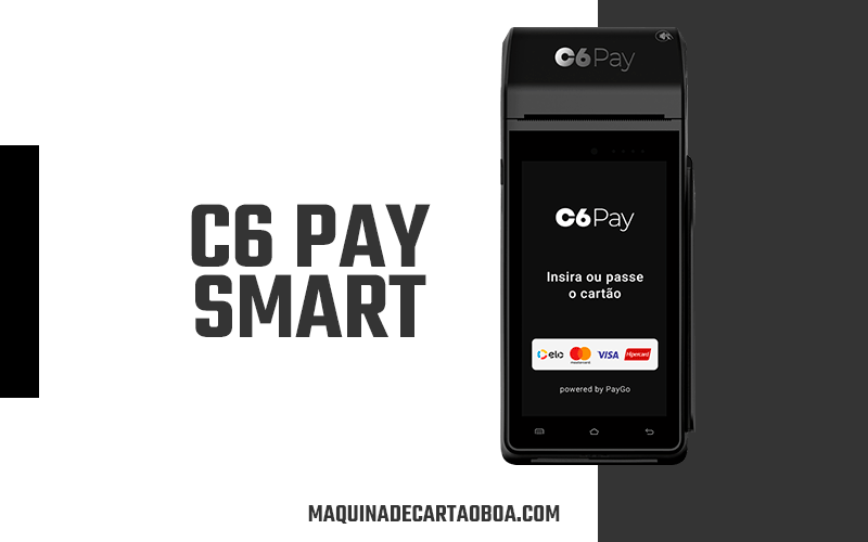 C6 Pay Smart é a maquininha do C6 Bank