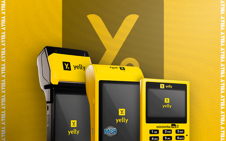 Máquina de Cartão Yelly a revolução das máquinas de cartão