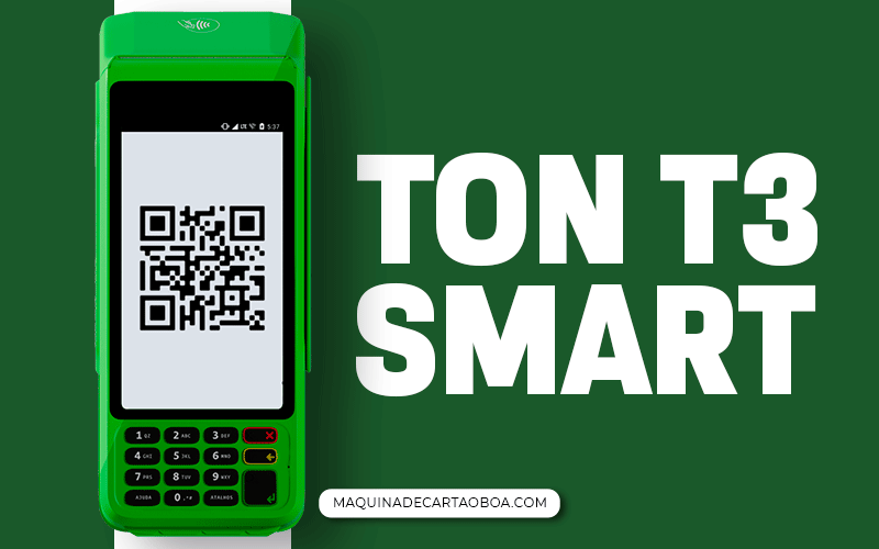 ton t3 smart | Máquina de Cartão Boa