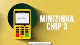 Minizinha Chip 3 é o melhor custo-benefício de máquina de cartão do PagBank?