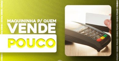 Qual é a melhor máquina de cartão para quem vende pouco? Testamos todas!